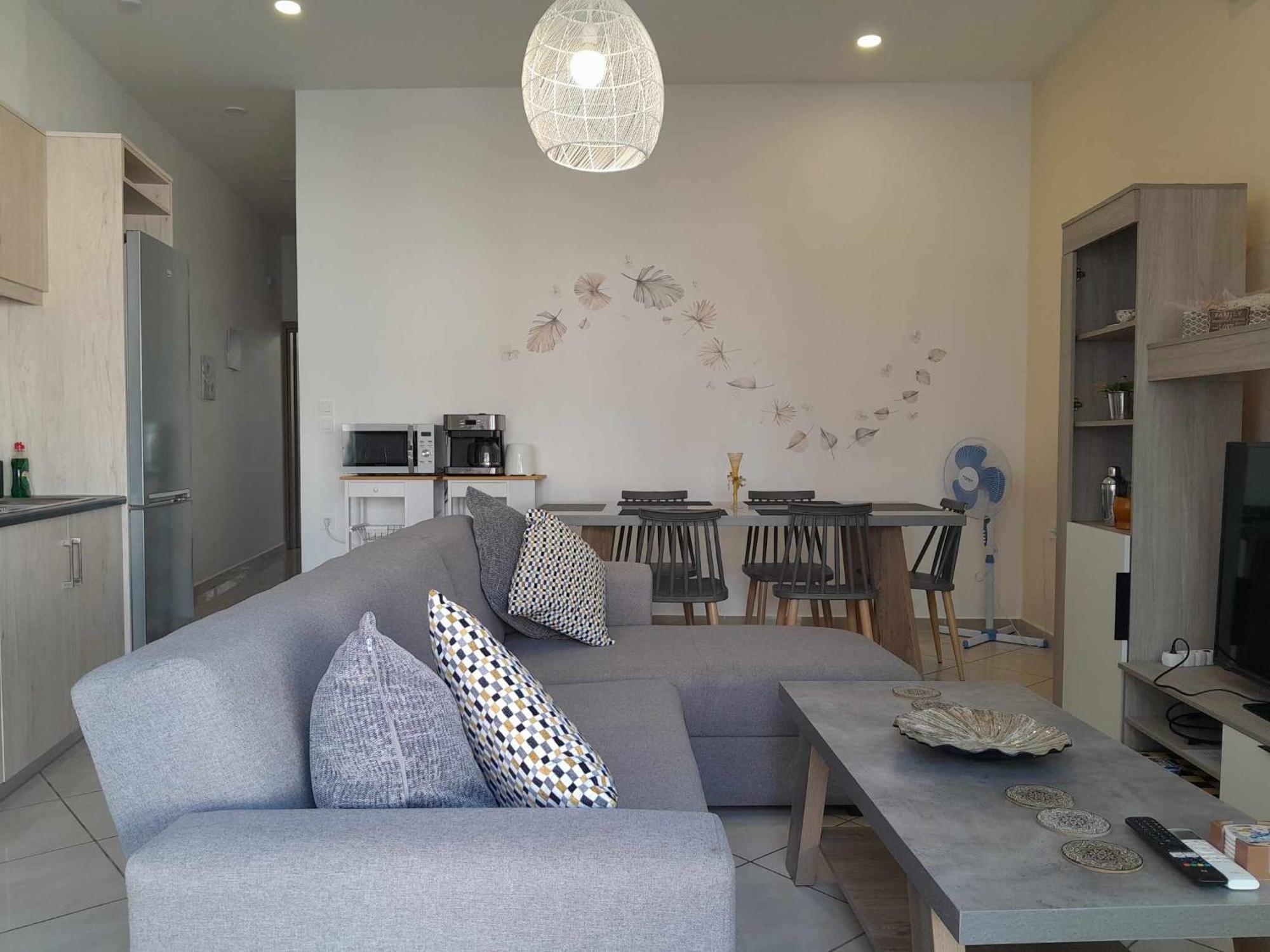 The Getaway Apartment Agia Marina  Bagian luar foto